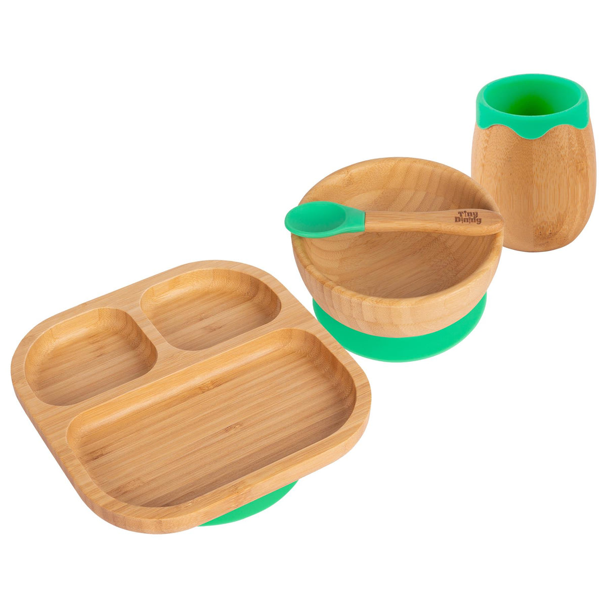 Bamboo baby plate set hotsell